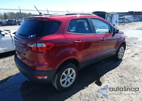 2018 Ford Ecosport Se from USA, damaged, VIN MAJ6P1UL1JC215232